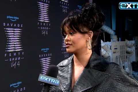 Rihanna on How Being a MOM Pushed Her to Do SUPER BOWL Halftime (Exclusive)
