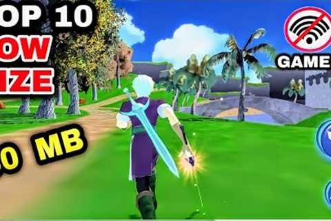 Top 10 OFFLINE Best Graphic RPG Android iOS Games (Only 50 MB size) | Games for Low Android Version