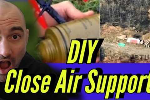 Ukrainian Soldiers' IMPROVISED Drone Weapons Wreck Havoc for Russians!