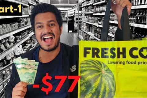 INTERNATIONAL STUDENT GROCERY SHOPPING IN 🇨🇦 CANADA| Food Items to bring from India? | Piyush..
