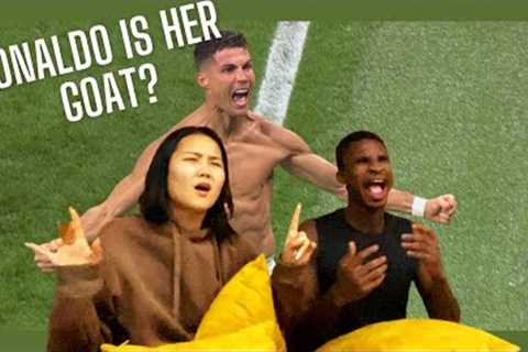 HER FIRST TIME REACTING TO CRISTIANO RONALDO | 13 Times Cristiano Ronaldo Showed Who Is The Boss