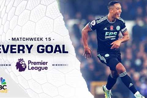 Every Premier League goal from Matchweek 15 (2022-23) | NBC Sports