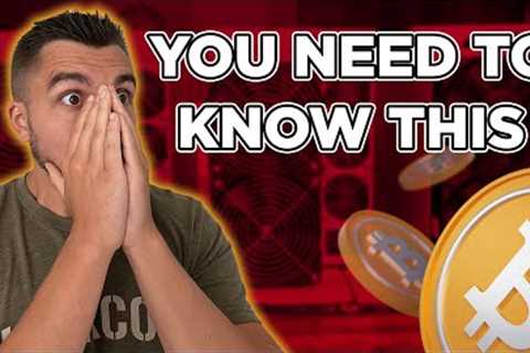 Here’s the Latest Bitcoin Mining News YOU NEED TO KNOW!