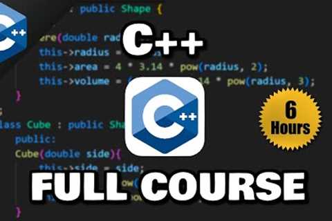 C++ Tutorial: Full Course for Beginners ⚡️ (FREE)