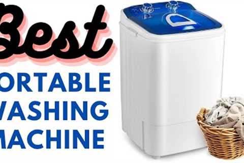 Best Portable Washing Machine 2022 | Automatic Compact Washer Spin Cycle Basket Review