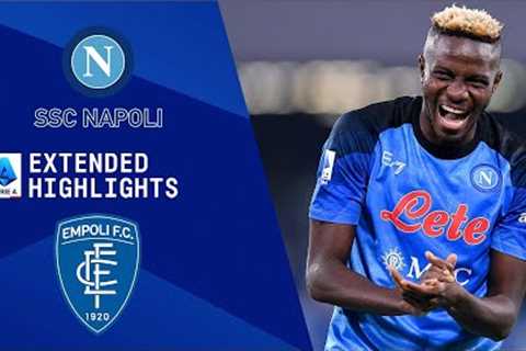 Napoli vs. Empoli: Extended Highlights | Serie A | CBS Sports Golazo