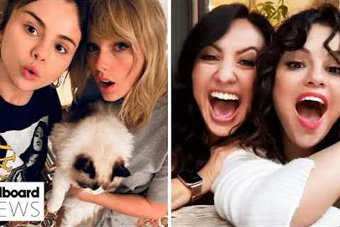 Selena Gomez Responds to Francia Raisa’s Reaction After Taylor Swift Comment | Billboard News