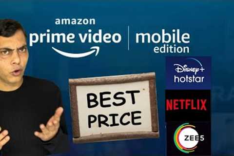 Amazon Prime Video Mobile Edition:  Price &amp; Competition