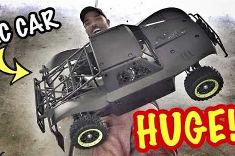 HAVE YOU HEARD OF THIS HUGE GAS RC CAR BEFORE?