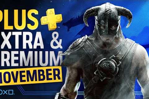 PlayStation Plus Extra &amp; Premium - New Games November 2022
