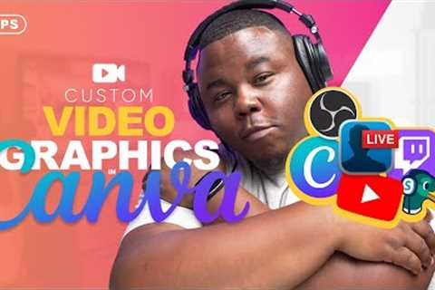 How To Create Custom Video Graphics In Canva | YouTube Clips