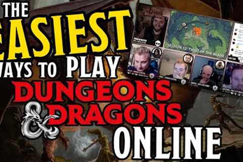 EASY Ways to Play D&amp;D Online ...TONIGHT!