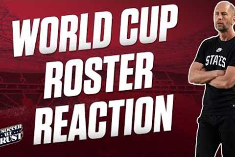 USMNT World Cup Roster Reaction: Ricardo Pepi a SHOCKING SNUB!