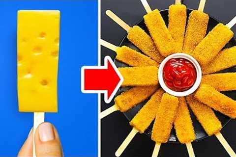 34 DELICIOUS FOOD HACKS WITH CHEESE AND OTHER GOODIES