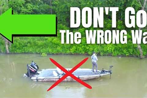 Fishing In REVERSE Will Double Your Catch