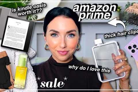 AMAZON PRIME SALE recs &amp; CURRENT FAVORITES ✨ dry shampoo, comfiest cardigan, $9 eyeshadow...