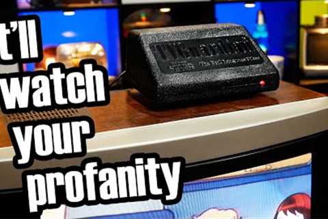 This TV gadget censors bad words with 1980's tech