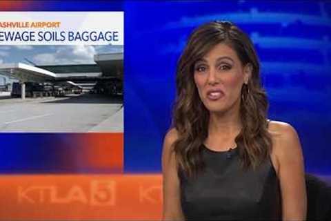 KTLA Anchors Lose It Over Sewage On Luggage Story