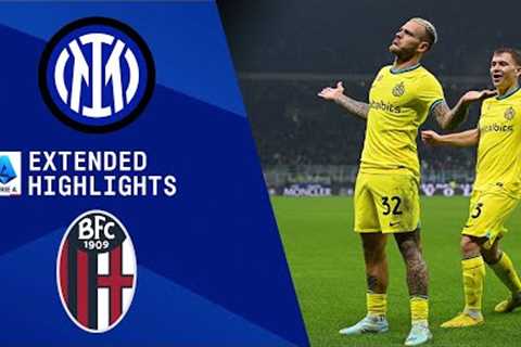 Inter Milan vs. Bologna: Extended Highlights | Serie A | CBS Sports Golazo