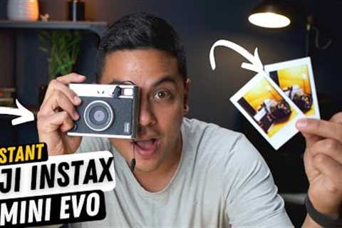 Hybrid Film AND Digital Camera? Fuji Instax Mini Evo: My User Experience + Review! Polaroid Killer