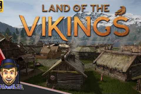 A GRIDLESS VIKING CITY BUILDER? I'm In! - Land Of The Vikings Gameplay - 01