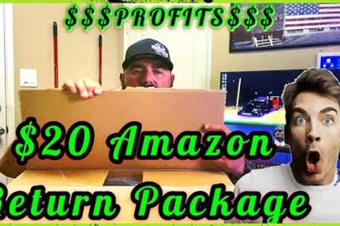 I BOUGHT A $20 MYSTERY AMAZON RETURN PACKAGE TO RESELL