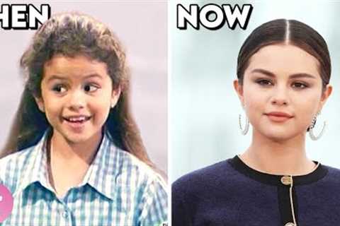 Selena Gomez As A Kid Vs Now