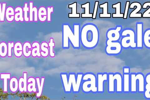 No gale warning | News and Weather Forecast @Cryzthan tv