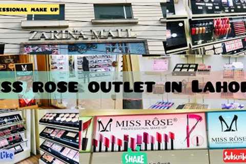 Miss Rose Outlet in Lahore || professional Make-up || Life with Asmish ||