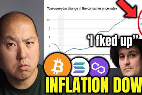 Bitcoin Up as CPI Shows Inflation Heading Down | SBF 'I Fked Up'