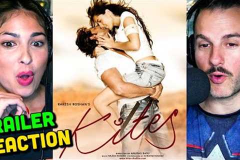 KITES Trailer - Steph &amp; Andrew's REACTION! | Hrithik Roshan | Barbara Mori | Anurag Basu