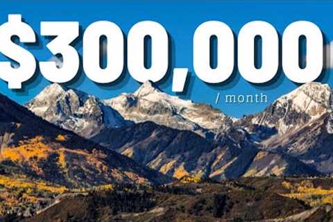Inside a Colorado Mansion For Rent at $300,000 per Month
