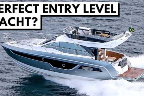 SCHAEFER 450 FLY BRAZILIAN POWER YACHT TOUR / Brand New Flybridge Motor Yacht