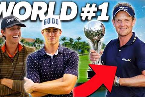 We Challenged Former World #1 Golfer To An 18 Hole Match