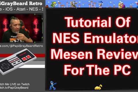 Nintendo Retro Full Tutorial Of NES Emulator Mesen Review For The PC