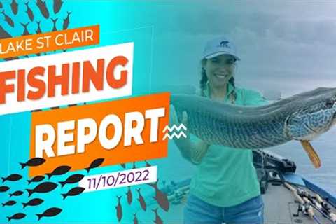 Lake St. Clair Fishing Report 11/10/2022