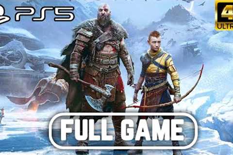 GOD OF WAR RAGNAROK Gameplay Walkthrough FULL GAME PS5 4K 60FPS No Commentary