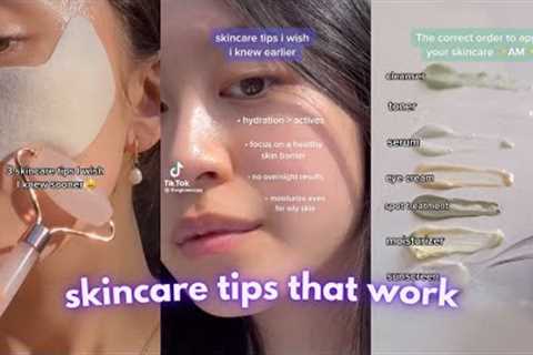 The BEST Skincare Tips/Advice To Improve Your Skin
