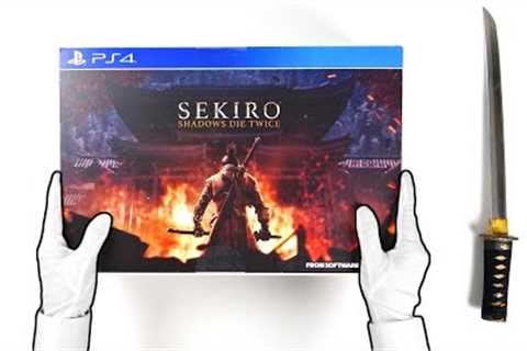 SEKIRO Shadows Die Twice Collector's Edition Unboxing [PS4]