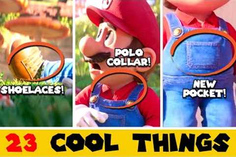 23 Cool Things in The Super Mario Bros. Movie Teaser Trailer