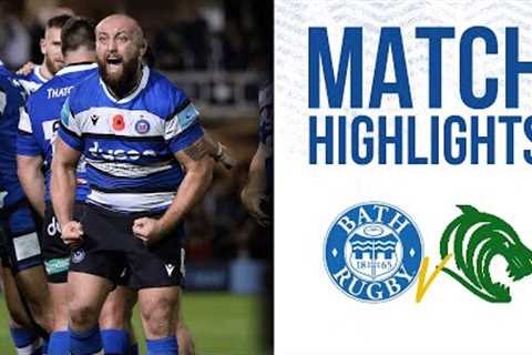 Match Highlights: Bath Rugby v Leicester Tigers