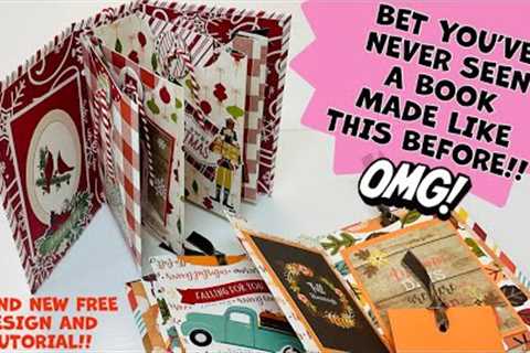 NEW BOOK-STYLE GIFT IDEA! fabulous CRAFT FAIR IDEA! perfect way to give a gift!