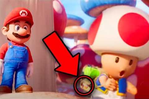 MARIO MOVIE Trailer Breakdown - Super Mario Bros. Movie Trailer Easter Eggs &amp; References!
