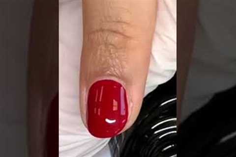 CND Vinylux 'Bordeaux Babe' #shorts