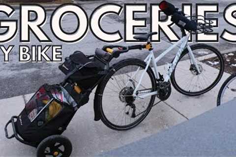 Grocery Shopping by Bike (with the Burley Travoy Trailer)