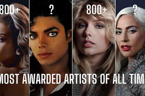 MOST AWARDED ARTISTS OF ALL TIME