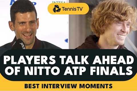 Singles Players Speak Ahead of Nitto ATP Finals 2022 🗣