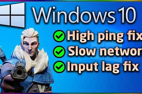 How to Fix High Ping &amp; Input Lag in Online Games | 2021