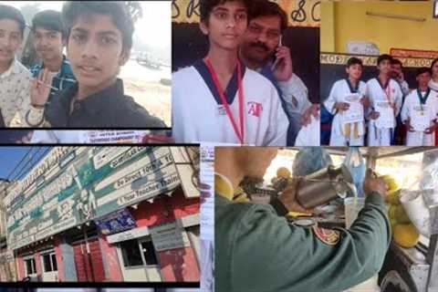 school ch vlog te taekwondo fight vi #trending #viral #taekwondo #sports