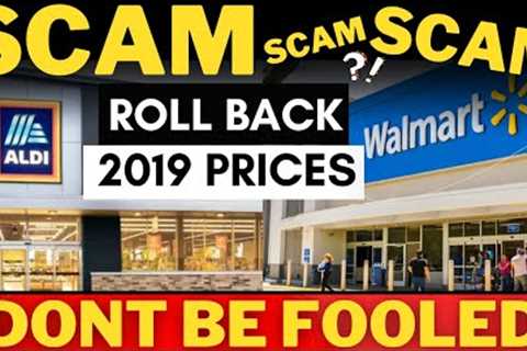 Inflation scam- Walmart SCAM? Aldi SCAM? Watch Out For THIS!